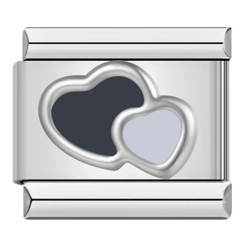 Charm Doble Corazón