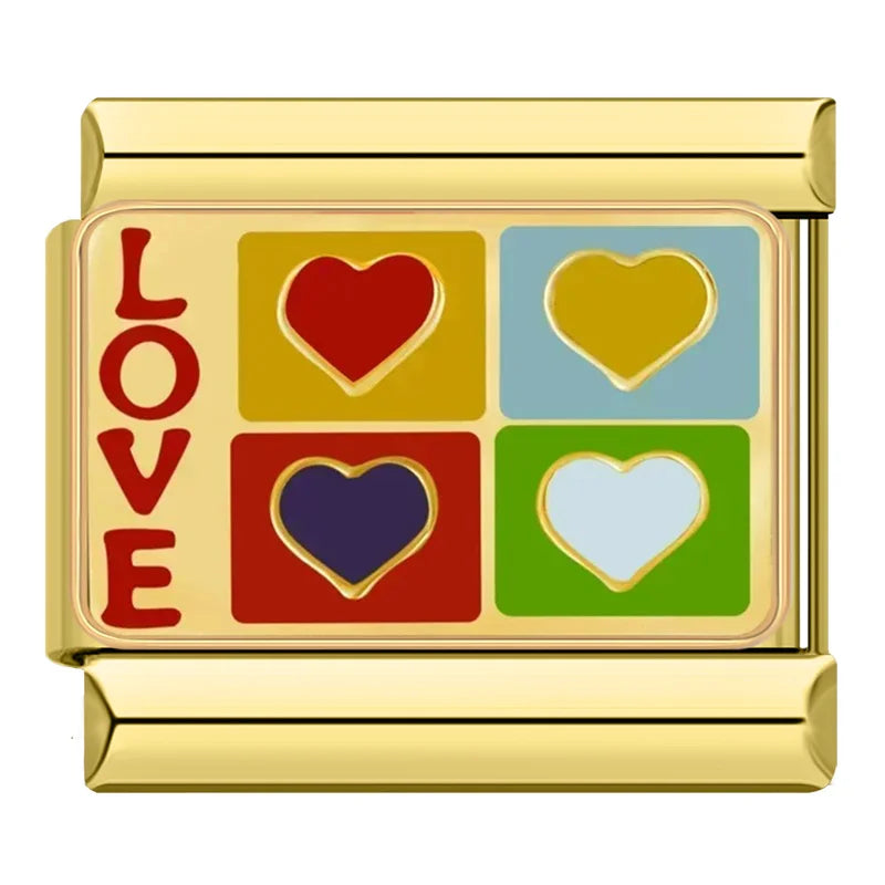 Charm Love Corazones