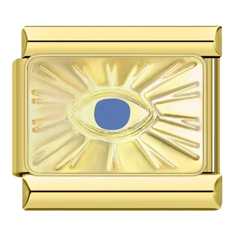 Charm Ojo Protector Dorado