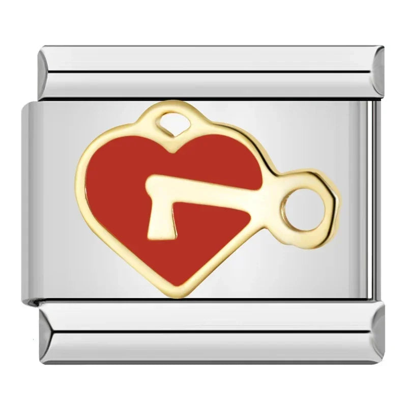 Charm Corazón Cerradura