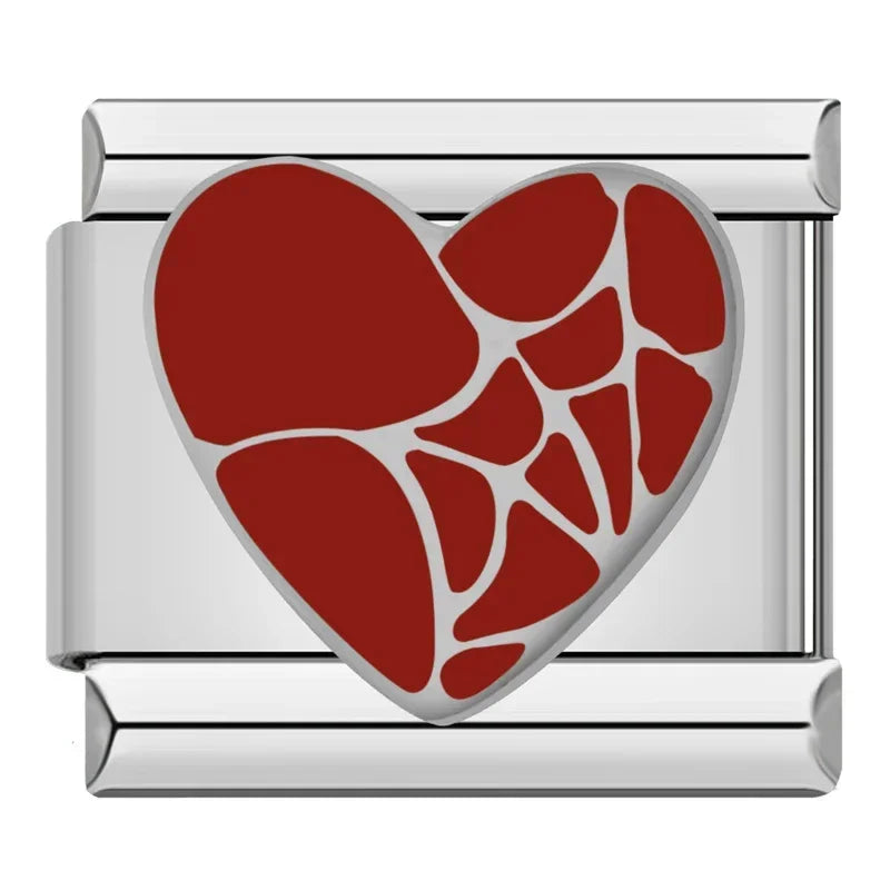 Charm Corazón Telaraña