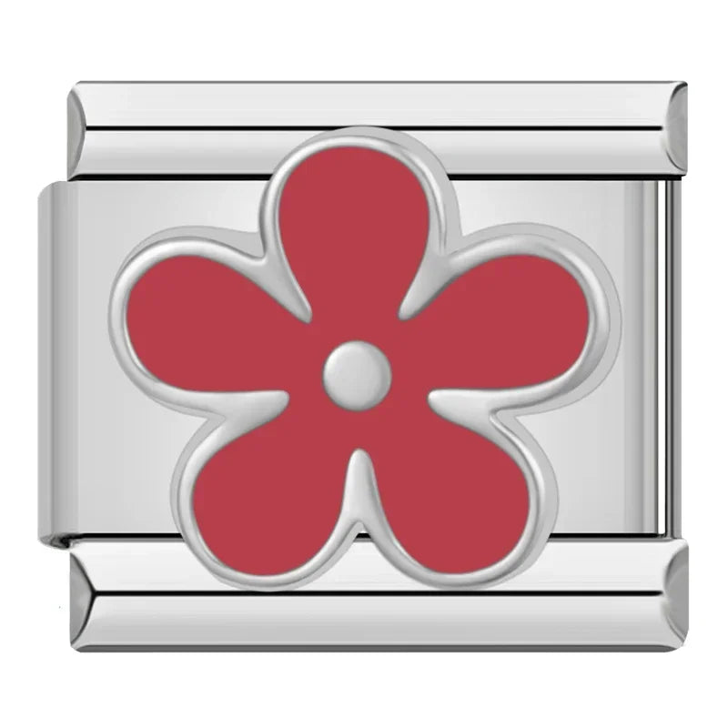 Charm Flor Roja