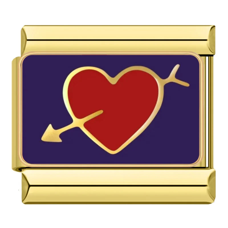 Charm Corazón con Flecha